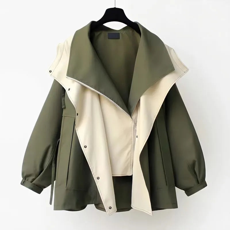 Lina | Oversized Utility Jas in Twee Kleuren