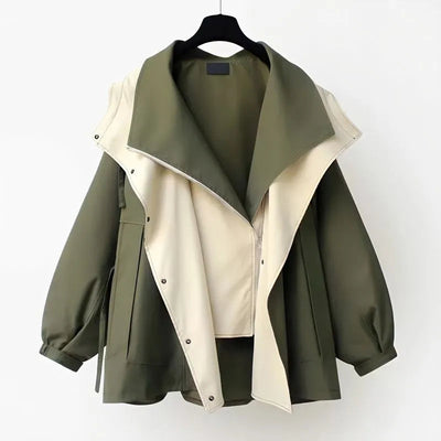 Lina | Oversized Utility Jas in Twee Kleuren