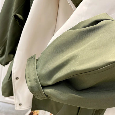 Lina | Oversized Utility Jas in Twee Kleuren