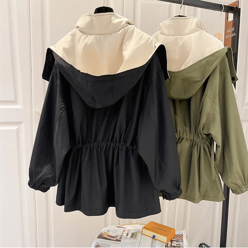 Lina | Oversized Utility Jas in Twee Kleuren