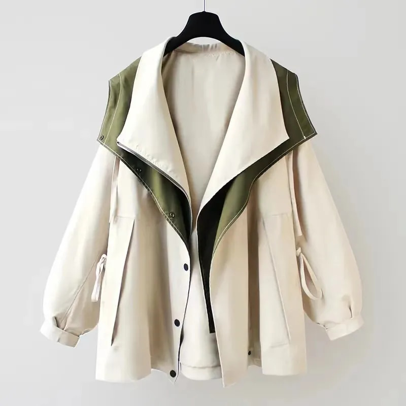 Lina | Oversized Utility Jas in Twee Kleuren