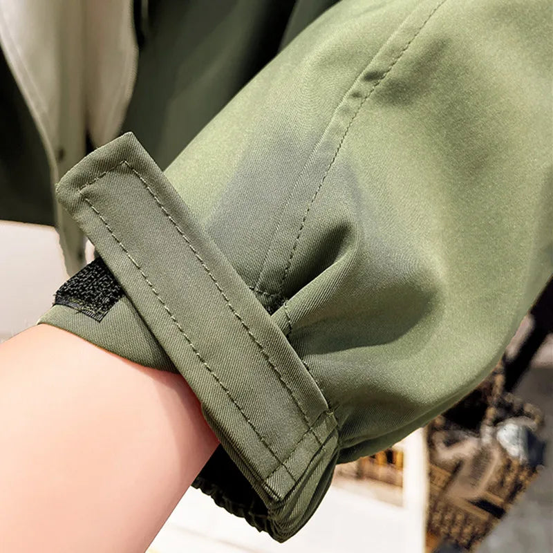 Lina | Oversized Utility Jas in Twee Kleuren